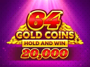 64 Gold Coins Hold and Win 20,000 screenshot